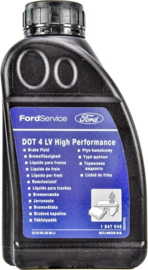 Гальмівна рідина Ford LV High Performance DOT 4 пластик