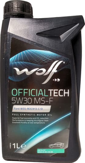 Wolf Officialtech MS-F 5W-30 (1 л) моторное масло