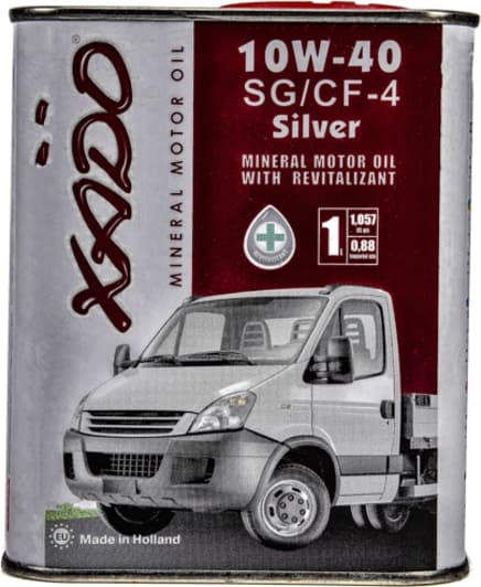 Xado Atomic SG/CF-4 Silver 10W-40 (1 л) моторное масло