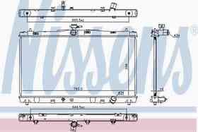 Радіатор охолодження двигуна