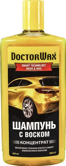 Концентрат автошампуня DoctorWax Smart Technology Wash & Wax воск