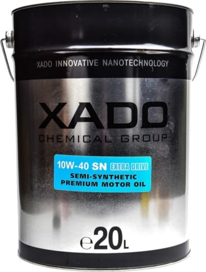 Xado Atomic Oil SN 10W-40 (20 л) моторное масло