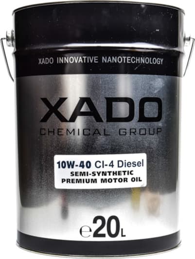 Xado Atomic Oil CI-4 Diesel 10W-40 (20 л) моторна олива