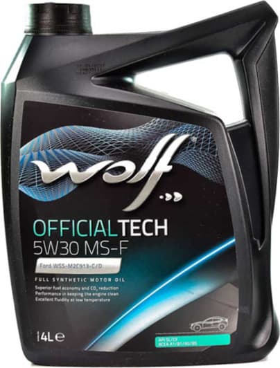 Wolf Officialtech MS-F 5W-30 (4 л) моторное масло