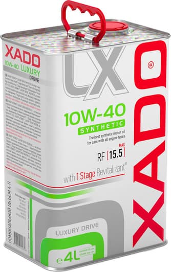Xado Atomic Oil SL/CI-4 Luxury Drive 10W-40 (4 л) моторна олива