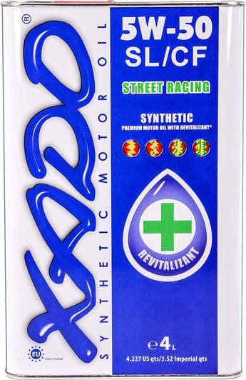 Xado Atomic Oil SL/CF 5W-50 (4 л) моторна олива