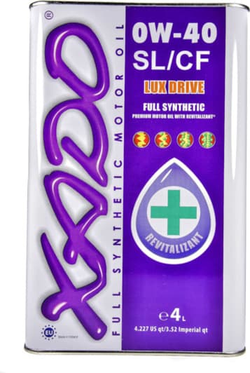Xado Atomic Oil SL/CF 0W-40 (4 л) моторна олива