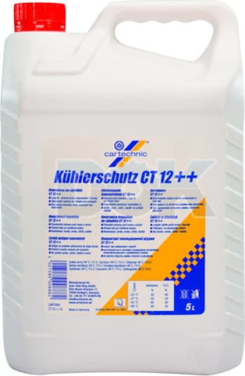 Cartechnic G12++ красный 5 л концентрат антифриза