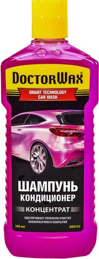 Концентрат автошампуня DoctorWax Smart Technology Car Wash с воском (300 мл)