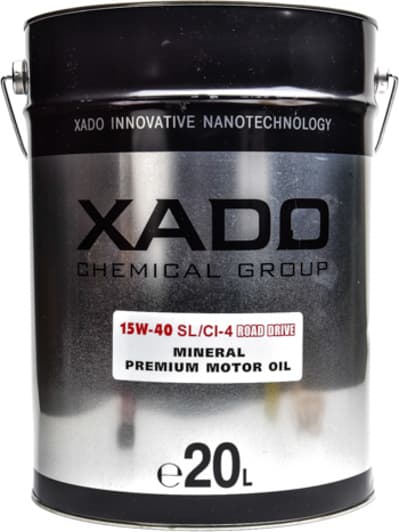 Xado Atomic Oil SL/CI-4 15W-40 (20 л) моторна олива