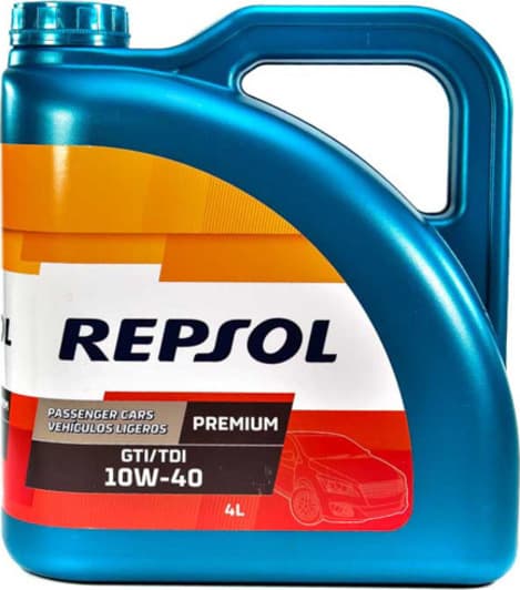 Repsol Premium GTI/TDI 10W-40 (4 л) моторна олива