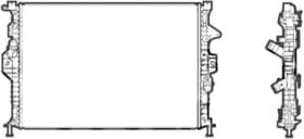 Радіатор охолодження двигуна