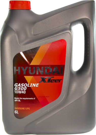 Hyundai XTeer Gasoline G500 10W-40 (6 л) моторна олива