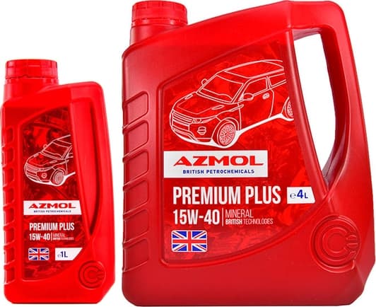 Azmol Premium Plus 15W-40 моторное масло