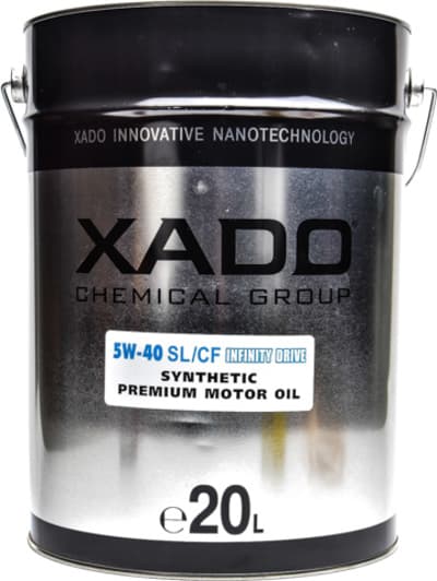 Xado Atomic Oil SL/CF 5W-40 (20 л) моторное масло