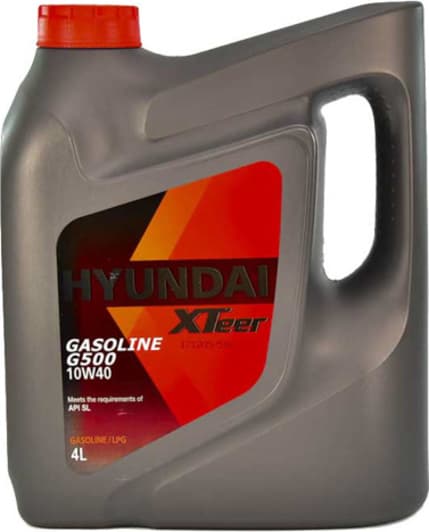 Hyundai XTeer Gasoline G500 10W-40 (4 л) моторное масло
