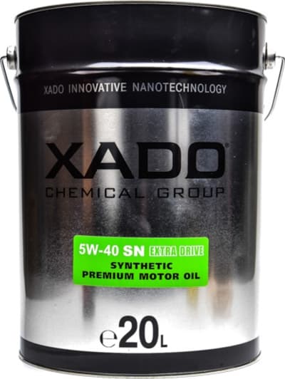 Xado Atomic Oil SN 5W-40 (20 л) моторное масло