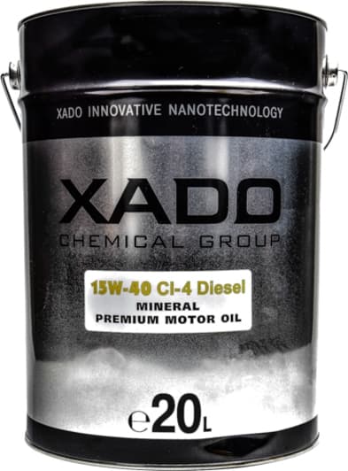 Xado Atomic Oil CI-4 Diesel 15W-40 (20 л) моторное масло