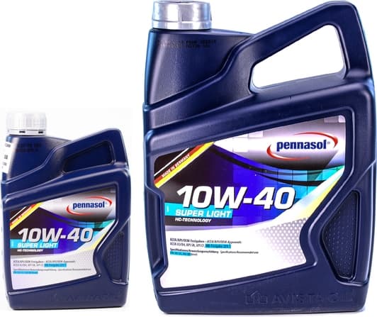 Pennasol Super Light 10W-40 моторное масло