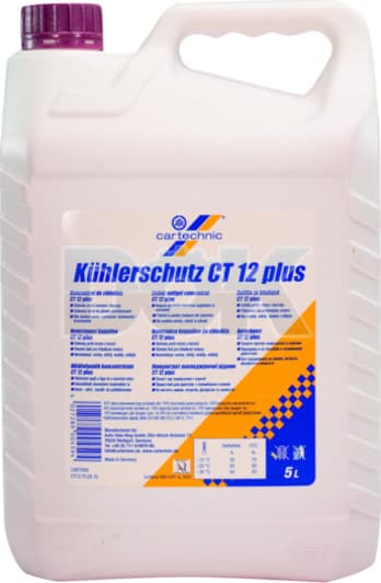 Cartechnic G12+ фиолетовый 5 л концентрат антифриза