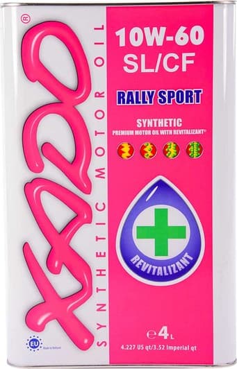 Xado Atomic Oil SL/CF Rally Sport 10W-60 (4 л) моторное масло
