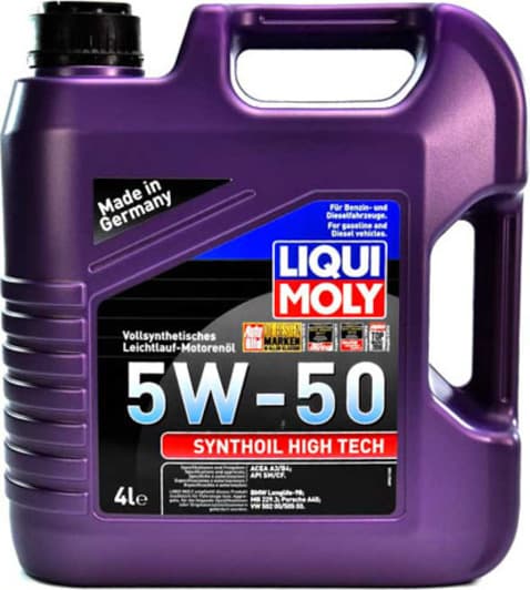 Liqui Moly Synthoil High Tech 5W-50 (4 л) моторна олива