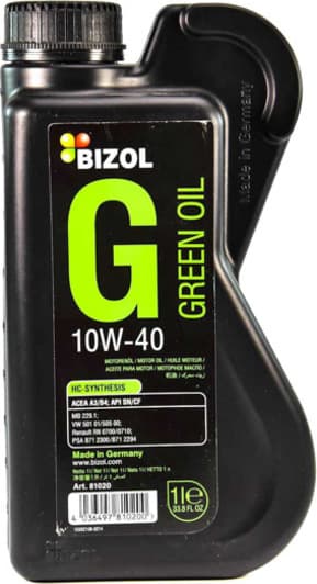 Bizol Green Oil 10W-40 моторное масло