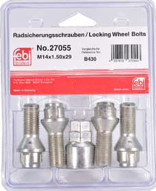 Комплект болтов-секреток с ключом Febi 27055