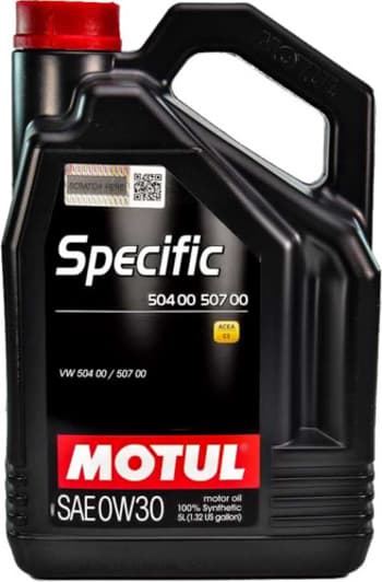 Motul Specific 504 00 507 00 0W-30 (5 л) моторна олива