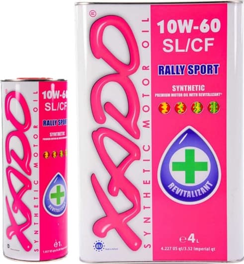 Xado Atomic Oil SL/CF Rally Sport 10W-60 моторна олива