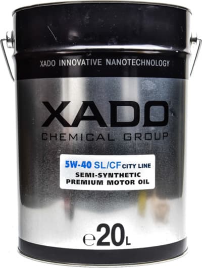 Xado Atomic Oil SL/CF City Line 5W-40 (20 л) моторное масло