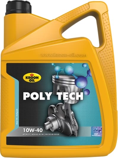 Kroon Oil Poly Tech 10W-40 (5 л) моторное масло