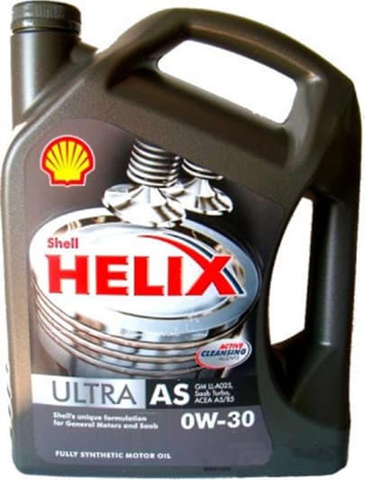 Shell Helix Ultra AS 0W-30 (4 л) моторна олива