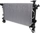 675066 Nissens Радиатор охлаждения двигателя для Hyundai Genesis