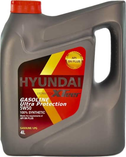 Hyundai XTeer Gasoline Ultra Protection SN 5W-50 (4 л) моторна олива