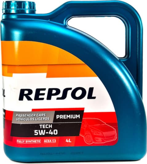 Repsol Premium Tech 5W-40 (4 л) моторна олива