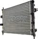 50562A NRF Радиатор охлаждения двигателя
