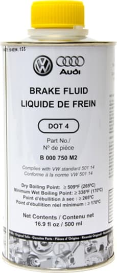 Тормозная жидкость VAG DOT 4 металл