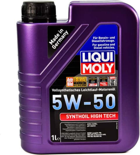 Liqui Moly Synthoil High Tech 5W-50 (1 л) моторное масло