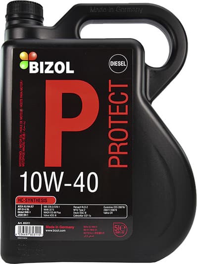 Bizol Protect 10W-40 (5 л) моторна олива
