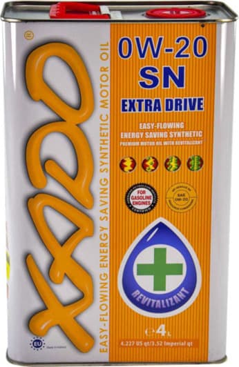 Xado Atomic Oil SN 0W-20 (4 л) моторна олива