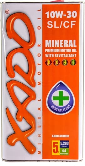 Xado Atomic Oil SL/CF 10W-30 (5 л) моторное масло