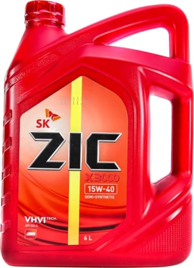ZIC X3000 15W-40 (6 л) моторна олива