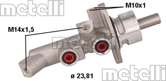 051119 Metelli Головний гальмівний циліндр для Toyota Avensis