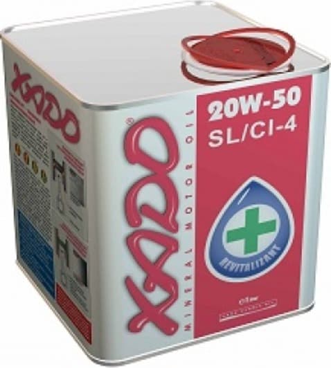 Xado Atomic Oil SL/CI-4 20W-50 (1 л) моторна олива