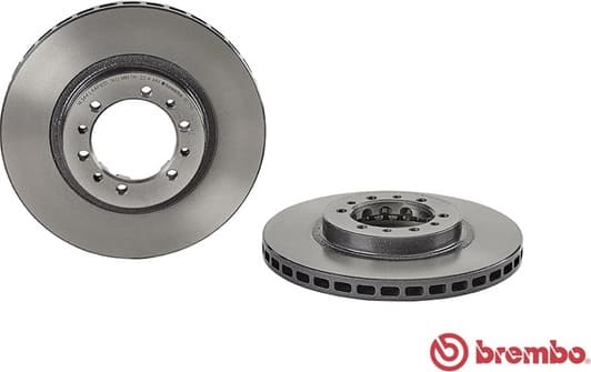 09.8071.11 Brembo Тормозной диск