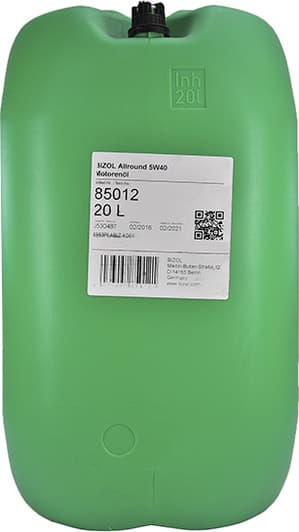 Bizol Allround 5W-40 (20 л) моторное масло