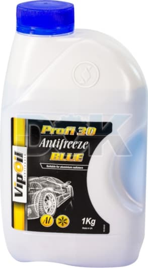 VIPOIL Profi 30 G11 синій -24 °C готовий антифриз