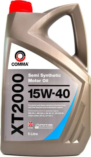Comma XT2000 15W-40 (5 л) моторное масло