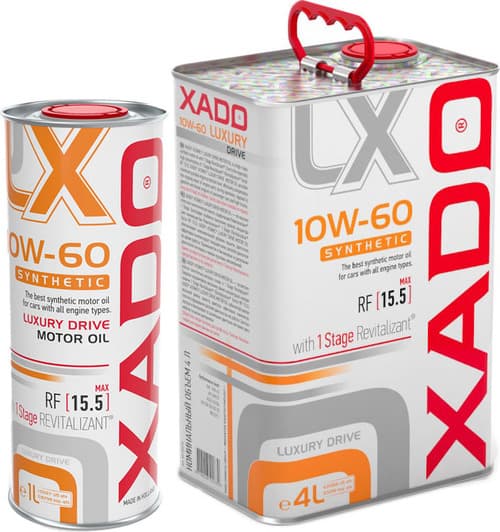 Xado Luxury Drive 10W-60 моторна олива